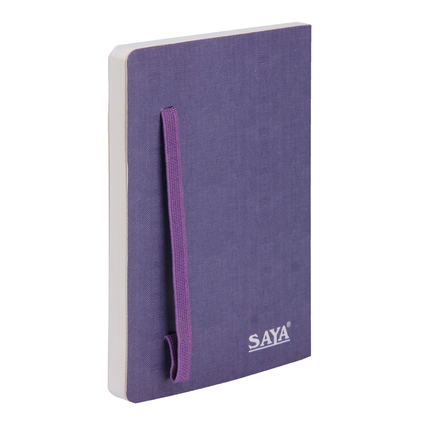 Saya Flexi Notebook A6 - Inside Pockets, Elastic Closure, High-Quality Bright Paper (SY-1703)