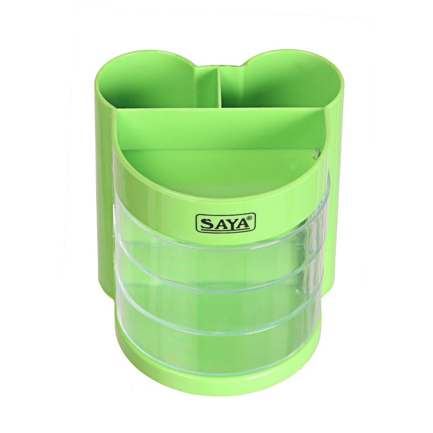 Saya Elegant Pen Stand – 6-Compartment Stylish Desk Organizer for Office & Home (SY-PS03)