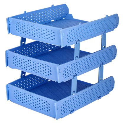 Saya 3-Tier Document Tray – Durable and Space-Saving Organizer for Office Papers ( SY-142)