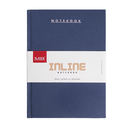 SAYA A5 Hardbound Notebook, 192 Pages, High-Bright Paper, with Pen Holder Loop(SY-1503)