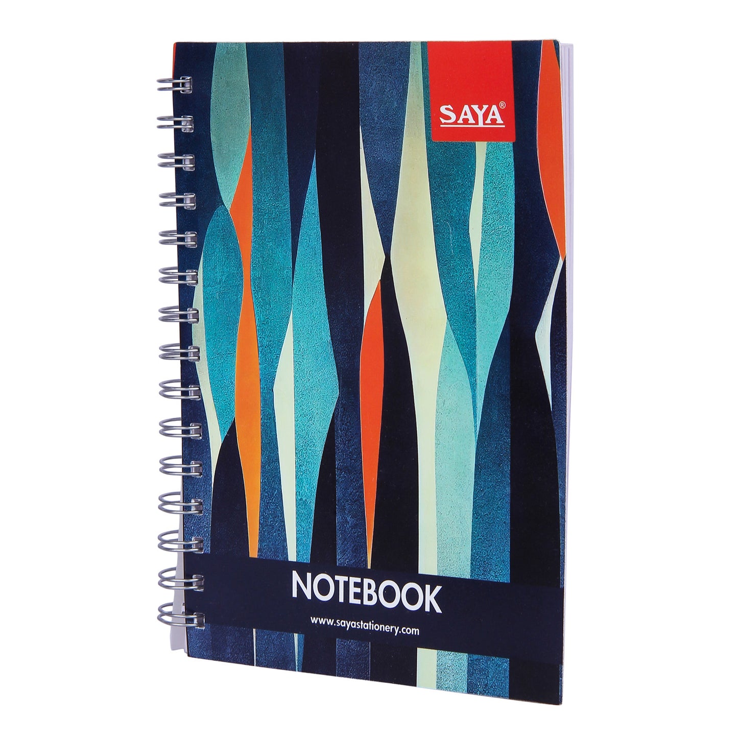 Premium A5 Spiral Notebook with Printed PP Cover, 160 Pages, Wire Binding ( SY-1603)
