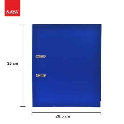 Saya Classic Lever Arch File – PVC + Paper, FS Size, Spine Label for Easy Identification (SY-900)
