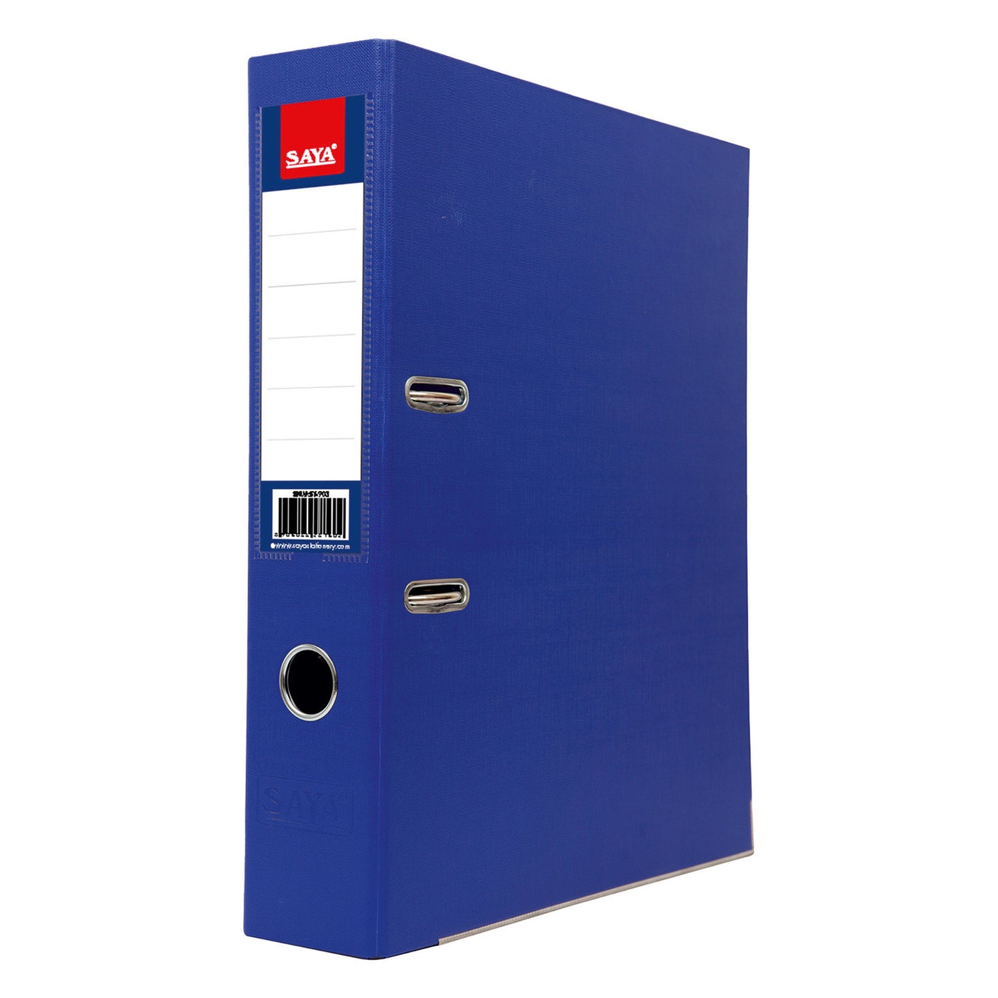 Saya Double PVC Lever Arch File – FS Size, Spine Pocket, Dual-Sided PVC Cover (SY-903)