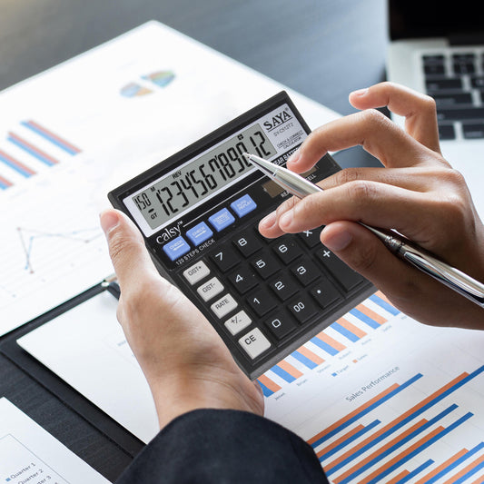Saya Basic Check & Correct Desktop Calculator – Accurate and Easy-to-Use! (SY-C512)