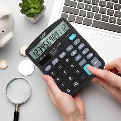Saya Check & Correct Desktop Calculator – Reliable and Easy-to-Use! (SY-837)