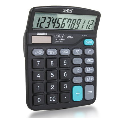 Saya Check & Correct Desktop Calculator – Reliable and Easy-to-Use! (SY-837)