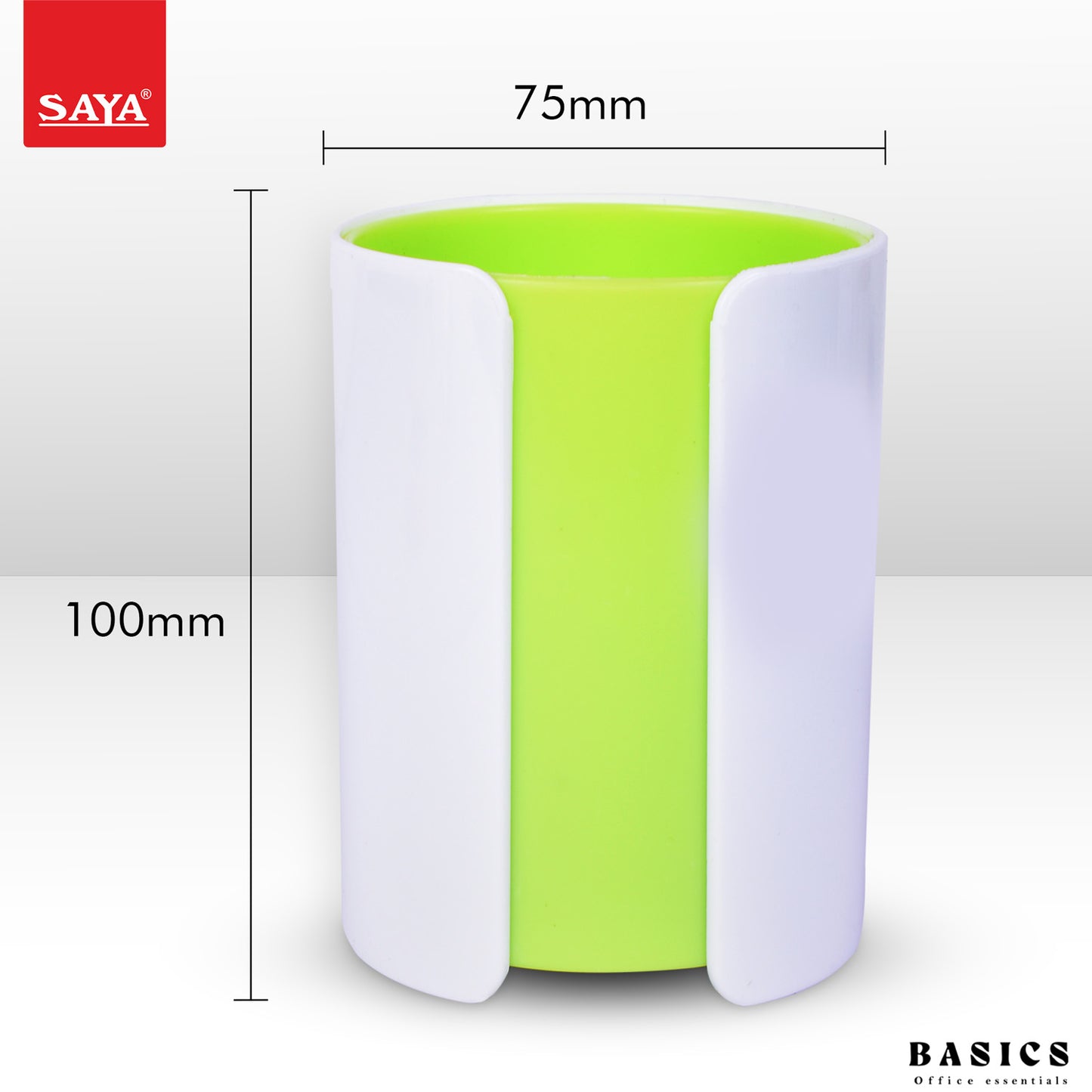 Saya Trendy Pen Stand – Twin-Color Elegant Design, Detachable & Transformable Desk Organizer (SY-PS02)