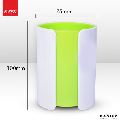 Saya Trendy Pen Stand – Twin-Color Elegant Design, Detachable & Transformable Desk Organizer (SY-PS02)