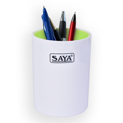 Saya Trendy Pen Stand – Twin-Color Elegant Design, Detachable & Transformable Desk Organizer (SY-PS02)
