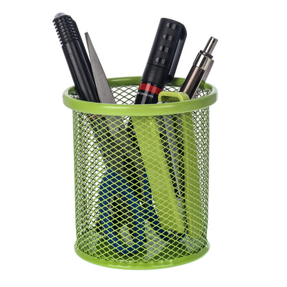 Saya Metal Mesh Pen Stand – Durable and Stylish Desk Organizer for Office Supplies (SY-PS12)